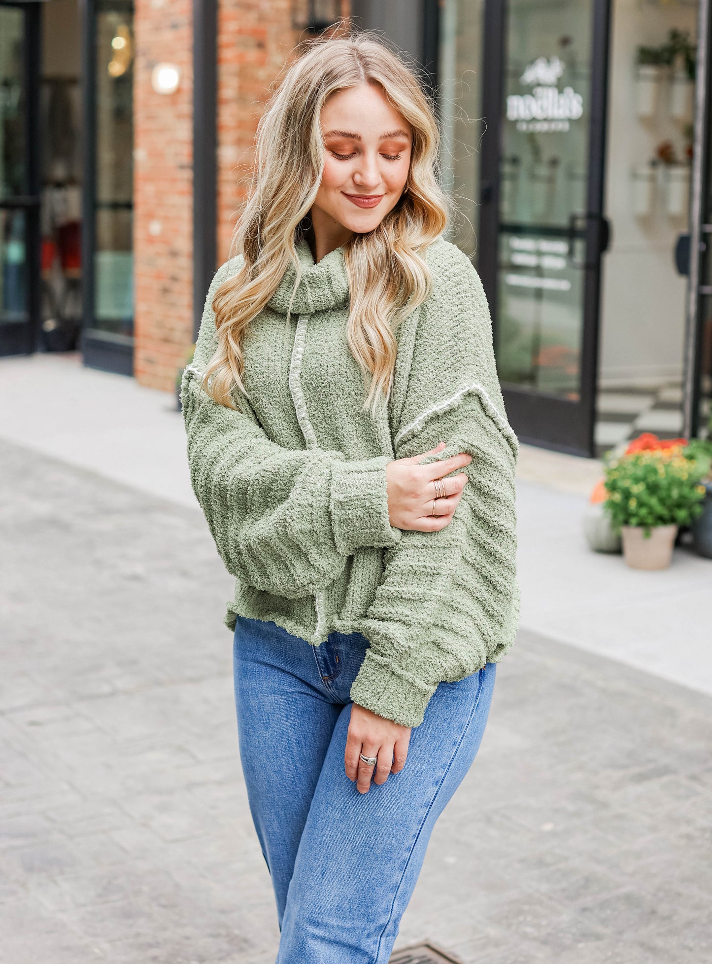 Simply Sage Sweater