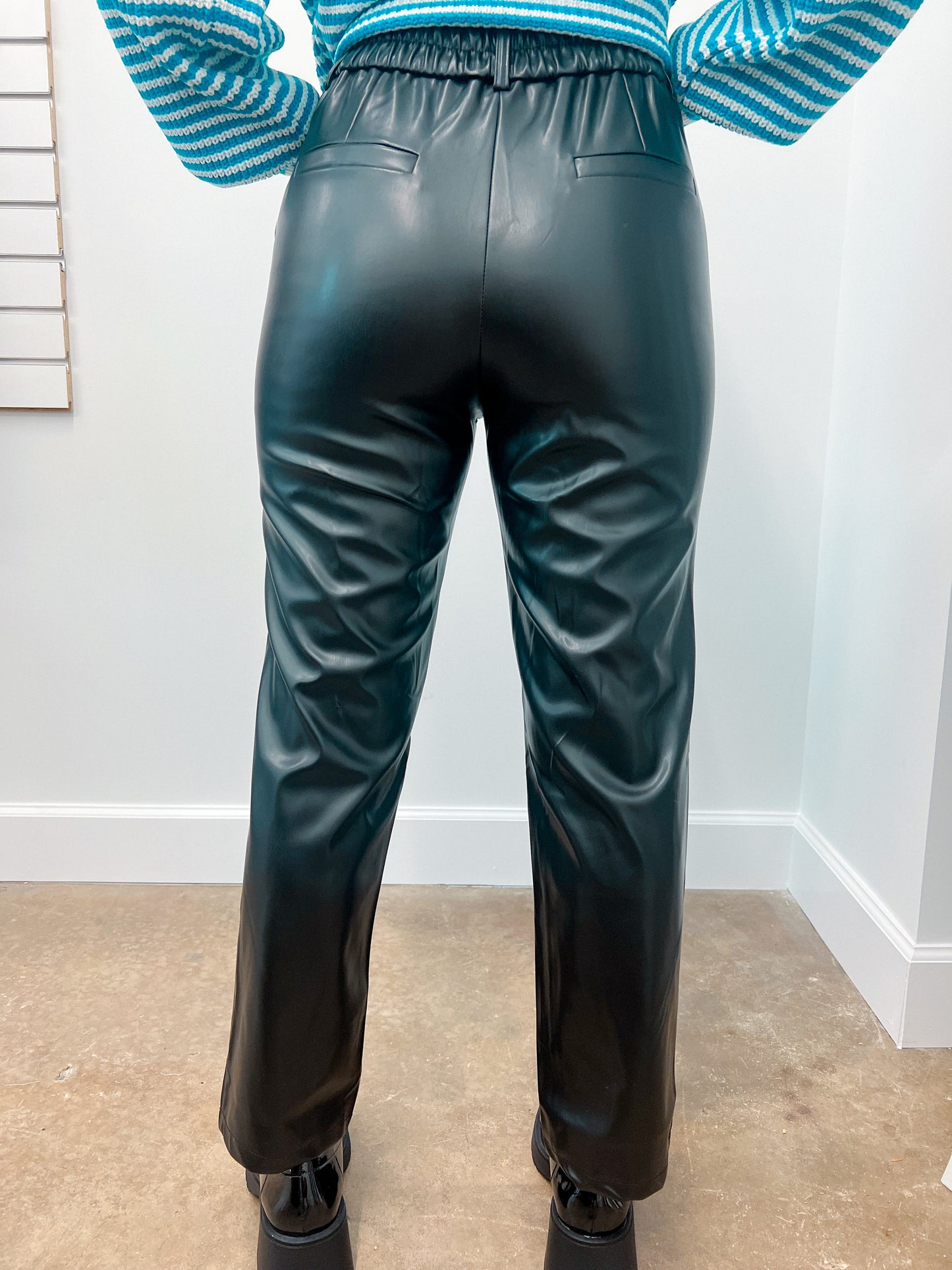 Libra Faux Leather Pant