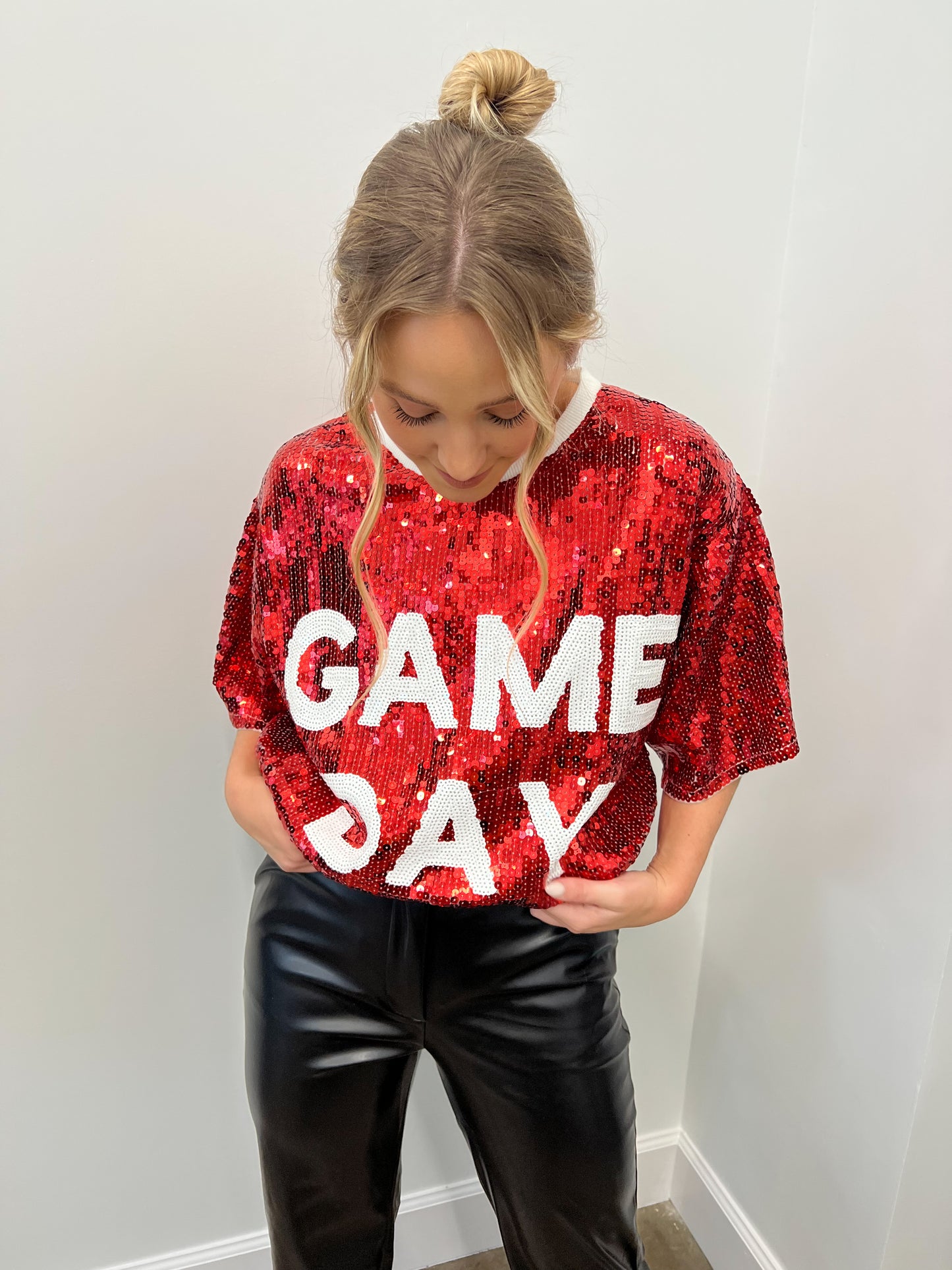 Sequin Game Day Tunic