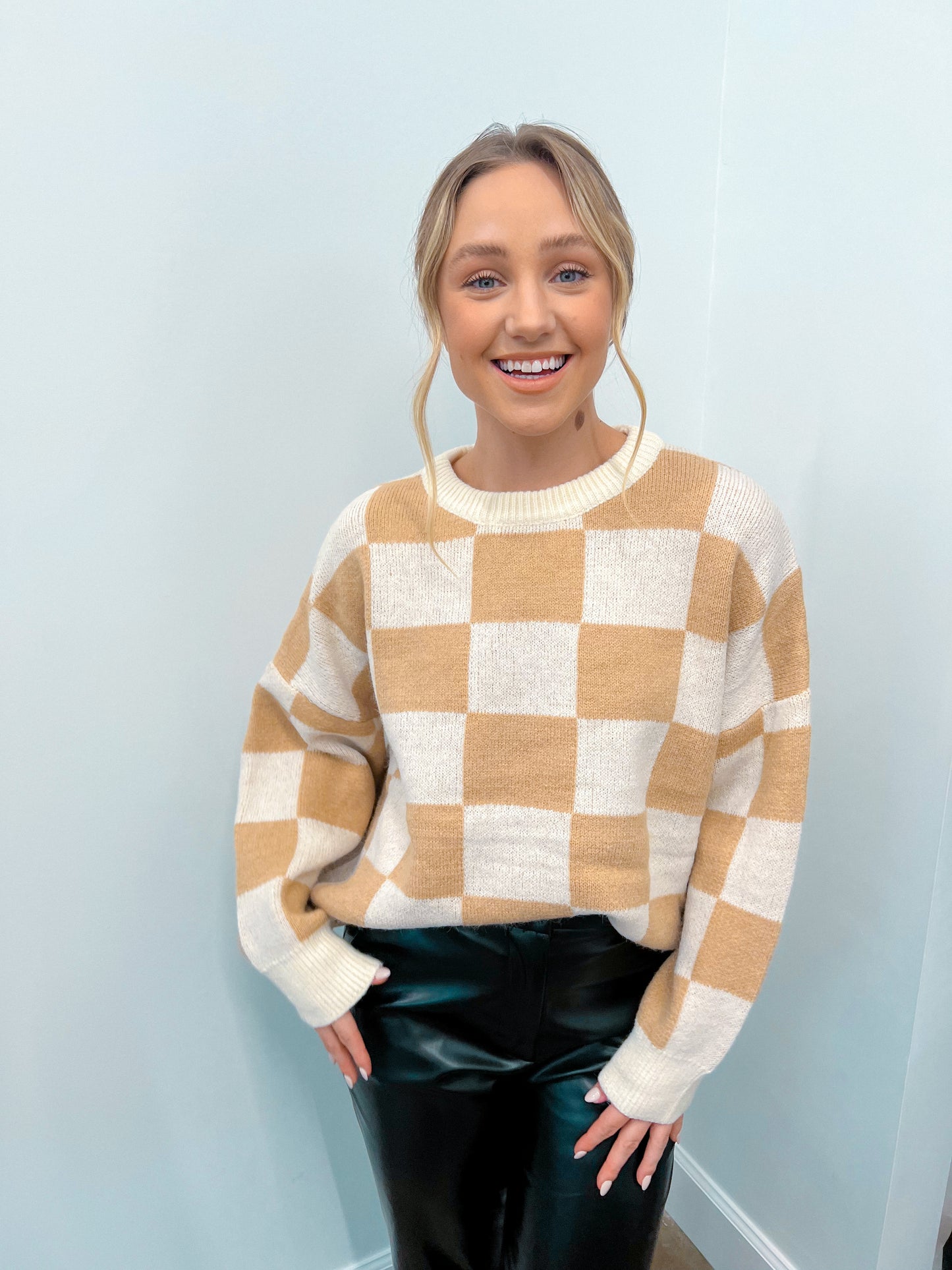 The Checkered Sweater