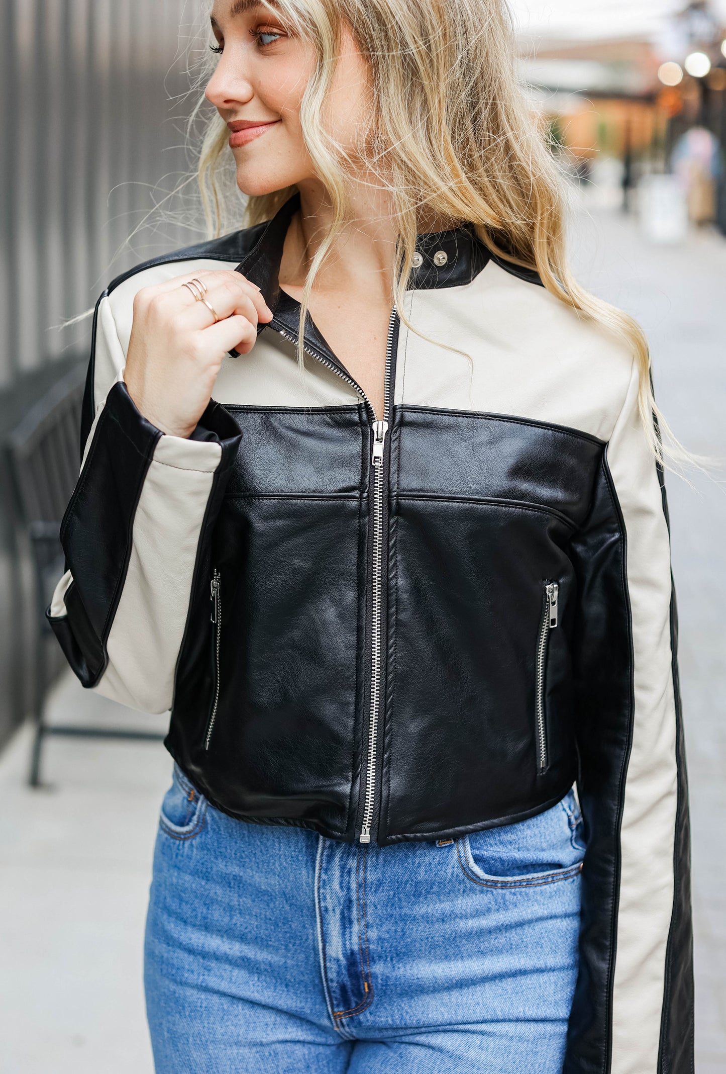 Star of the Show Leather Jacket